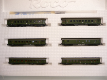 Roco 02061 S N Eilzugwagen der DRG grün Epoche II 6-teilig TOP in OVP