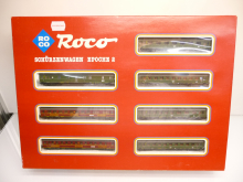 Roco 02060 S N Schürzenwagen der DRG grün Epoche II 8-teilig TOP in OVP