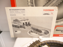 Fleischmann 9152 N Elektro-Drehscheibe SUPERMODELL für Profi-Gleis TOP in OVP