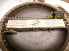Fleischmann 9152 N Elektro-Drehscheibe SUPERMODELL für Profi-Gleis TOP in OVP