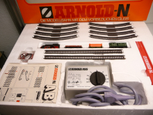 Arnold 0111A N Startset Güterzug der Epoche III mit Gleisoval TOP in OVP