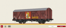 BRAWA 51351 H0 Gedeckter Güterwagen Glmhs50 „Löwensenf“ der DB - NEU