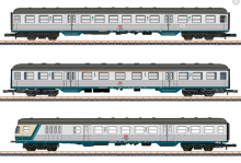 Märklin 87183 Spur Z Personenwagenset Karlsruher Kopf 3-teilig der DB AG Epoche V - NEU