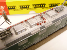 Fleischmann 4340 H0 Elektrolok Re 4/4 11156 grün der SBB Epoche IV - TOP in EVP