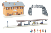 Faller 190095 H0 Aktions-Set Bahnhof Eisele an der Halde NEU