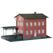 Faller H0 110099 Waldbrunn train station 82 individual parts 240 x 125 x 135 mm Ep. I