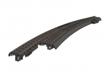 Märklin 24771 H0 C-Gleis Schlanke Bogenweiche links R3 30 Grad