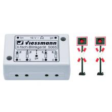 Viessmann 5060 H0 Andreaskreuze 2 Stück mit Blinkelektronik 14-16 V