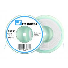 Viessmann H0 68623 25 m cable, 0.14 mm², white