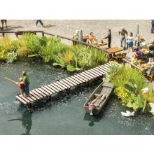 Noch 14223 H0 Bausatz Steg lasercut