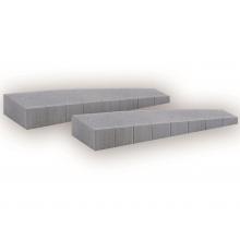 Noch 66018 Bahnsteig Epoche III – IV, gebogene Enden