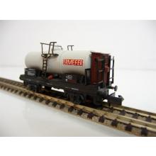 Arnold N 4508 tank car with Brhs, 2-axle, gray, 'Ermefer'
