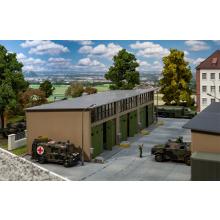 Faller 144103 H0 Bundeswehr Reparaturhalle 235x195x85mm Ep. IV