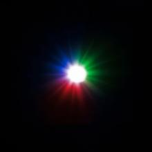 180718 5 selbstblinkende LED in RGB Farbwechsel - Faller
